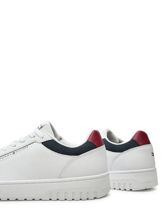 Tommy Hilfiger Tommy Hilfiger Sneakers Th Basket Core Lite Lth FM0FM05369 Weiß