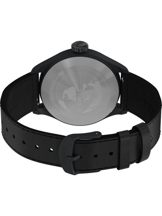 Timex Timex Zegarek TW2Y18900 Czarny