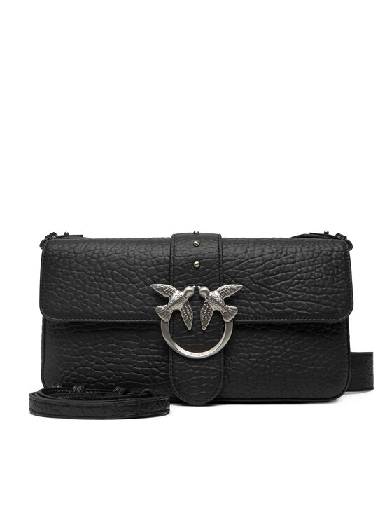 PINKO PINKO Handtasche Love One Classic Slouchy Fl Al 25-26 PLTT 104524 A2JU Schwarz