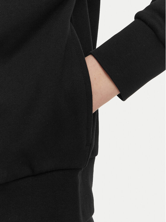 Lacoste Lacoste Світшот SF0040 Чорний Relaxed Fit