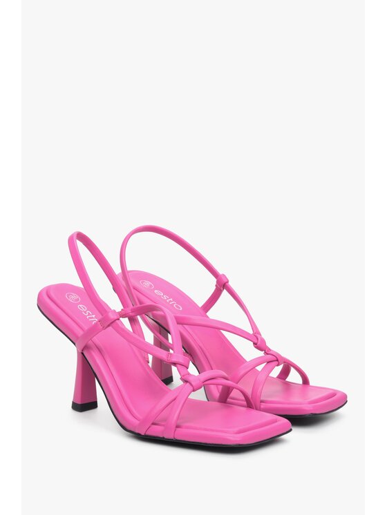 Estro Estro Sandály ER00113373 Růžová