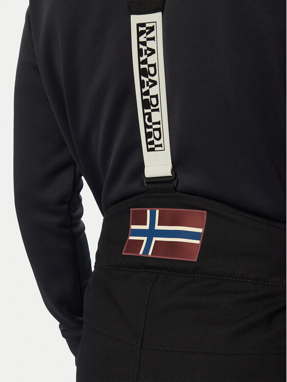 Napapijri Napapijri Pantaloni da sci Colbeck Next NP0A8B3E Nero Loose Fit