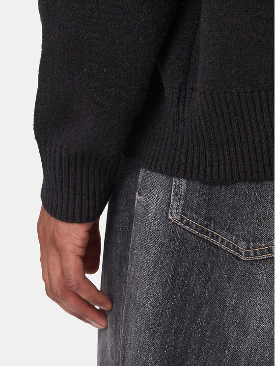 BOSS BOSS Pullover Kalbrush 50548701 Schwarz Regular Fit