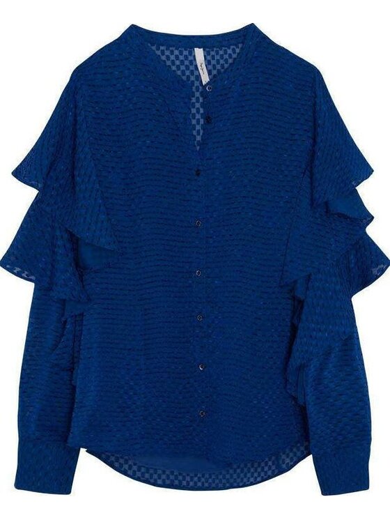 Pepe Jeans Pepe Jeans Halenka PL303206 565 Modrá Regular Fit