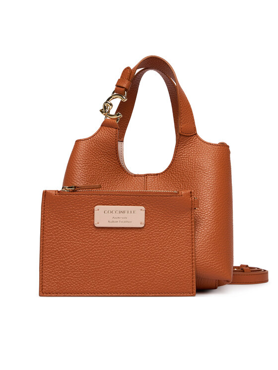 Coccinelle Coccinelle Käekott SHA Coccinelle C-Easy E1 SHA 58 01 01 Pruun