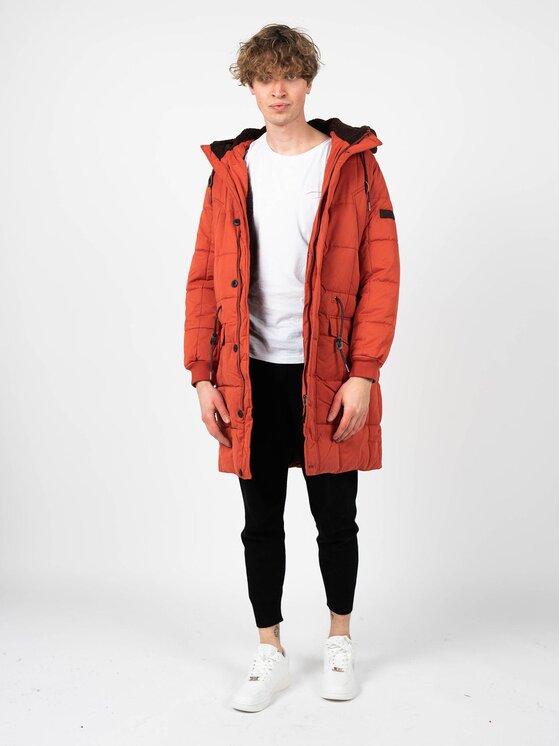 Parka Pepe Jeans, Rozmiar L, Pomarańczowy, PM402595 | Jaden