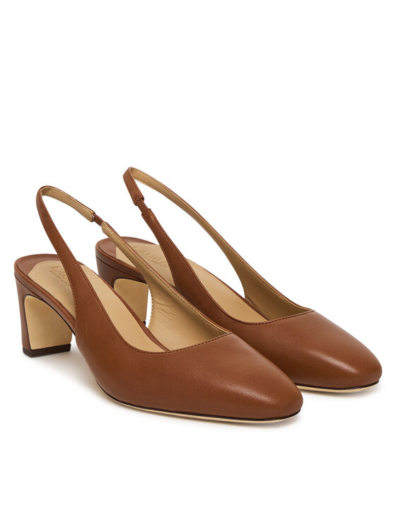 LAUREN RALPH LAUREN LAUREN RALPH LAUREN Czółenka 802P00096002 Brązowy