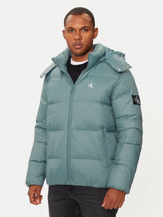 Calvin Klein Jeans Calvin Klein Jeans Pūkinė striukė Essentials J30J325946 Žalia Regular Fit