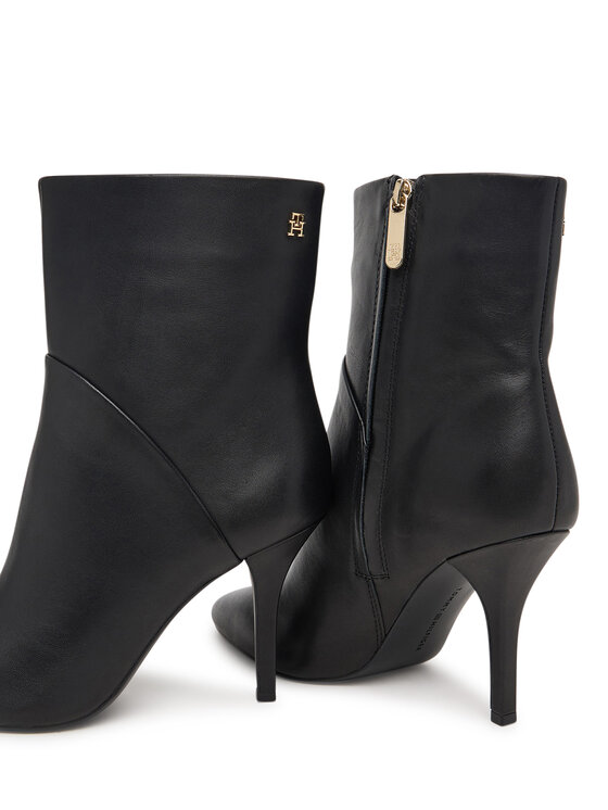 Tommy Hilfiger Tommy Hilfiger Μποτάκια High Heel Clean Ankle Boot FW0FW09624 Μαύρο
