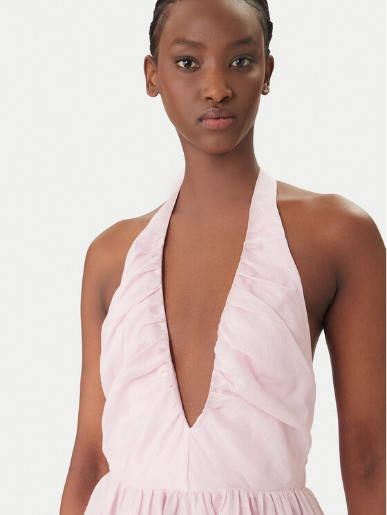 Bardot Bardot Φόρεμα κοκτέιλ Lawrence Scoop Neck 60309DB Κίτρινο Regular Fit