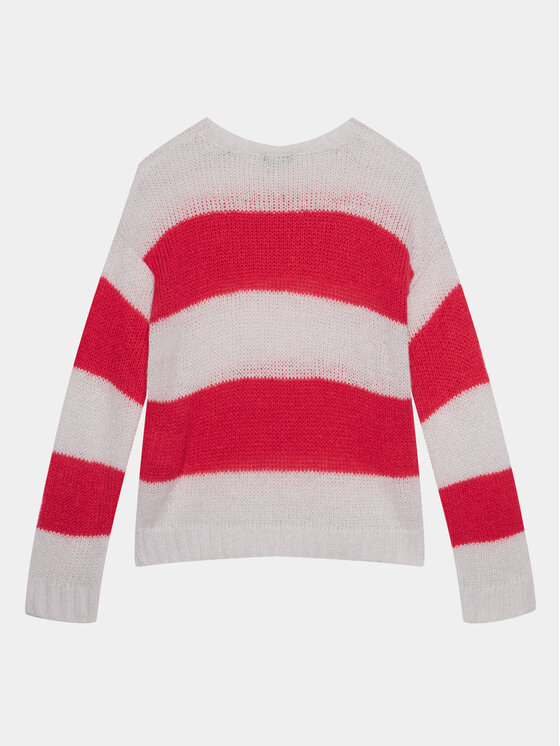United Colors Of Benetton United Colors Of Benetton Pulover 126QQ104P Roza Regular Fit