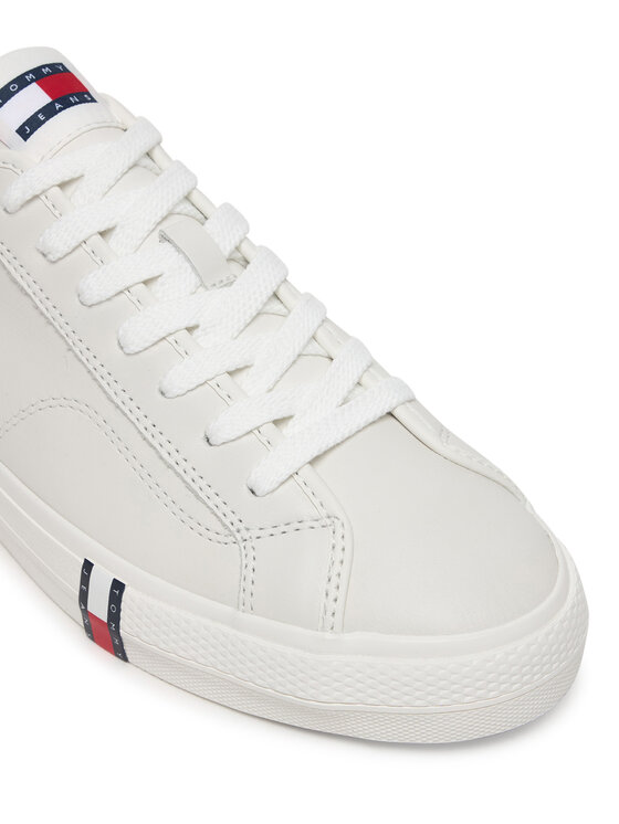 Tommy Jeans Tommy Jeans Sneakersy Archive Vulc. Y2K Long Lace EM0EM01676 Écru