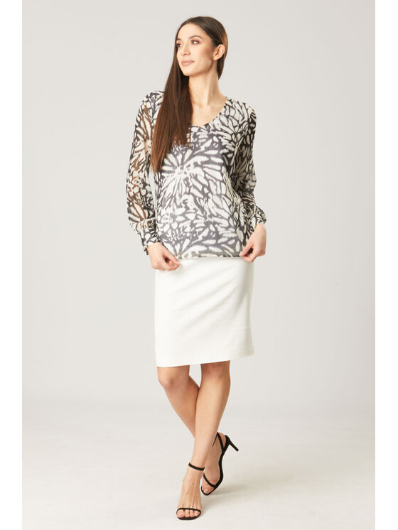 QUIOSQUE QUIOSQUE Bluzka 2LP003 Kolorowy Regular Fit