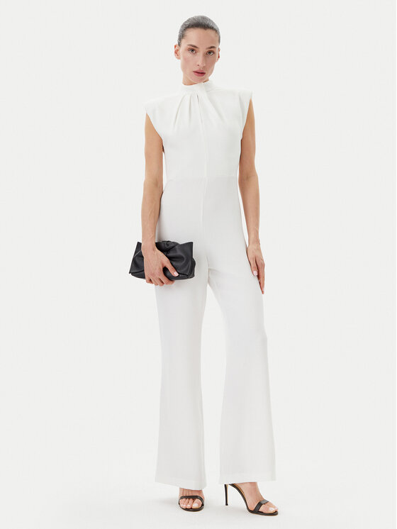 Rinascimento Rinascimento Jumpsuit CFC0123795003 Bianco Regular Fit