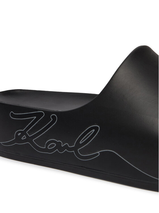 KARL LAGERFELD KARL LAGERFELD Papucs Kobo II KL86048F Fekete