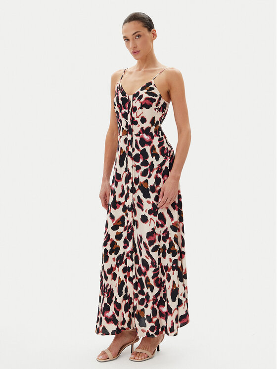 YAS YAS Letní šaty Savanna 26035342 Béžová Regular Fit
