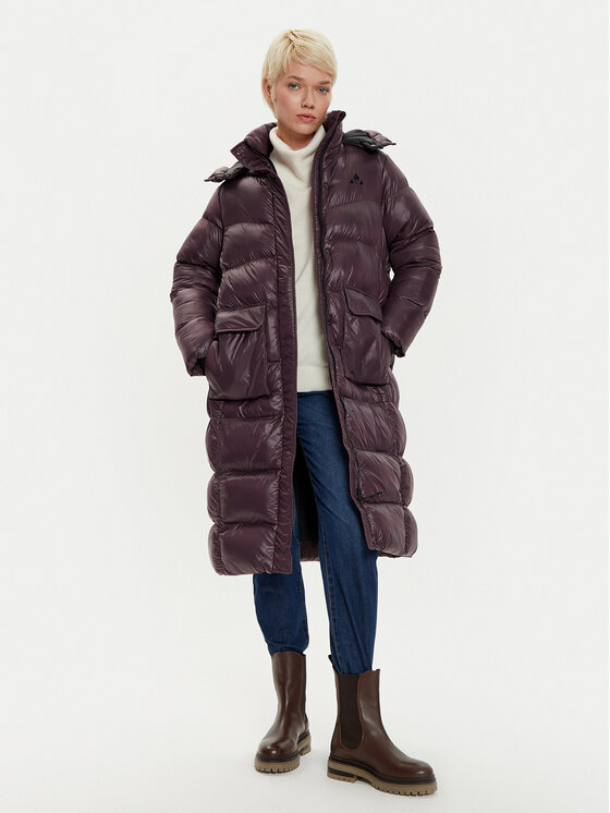 Whistler Whistler Kurtka zimowa Lakewood W Long Puffer W243266 Brązowy Regular Fit