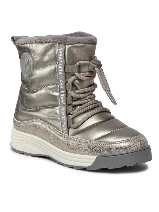 Pepe Jeans Pepe Jeans Stivali da neve PGS50193 Argento