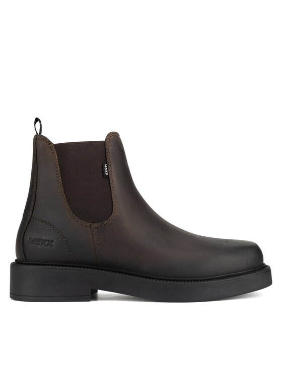 MEXX MEXX Kotníková obuv s elastickým prvkem MW-2401-01 MI08 Hnědá