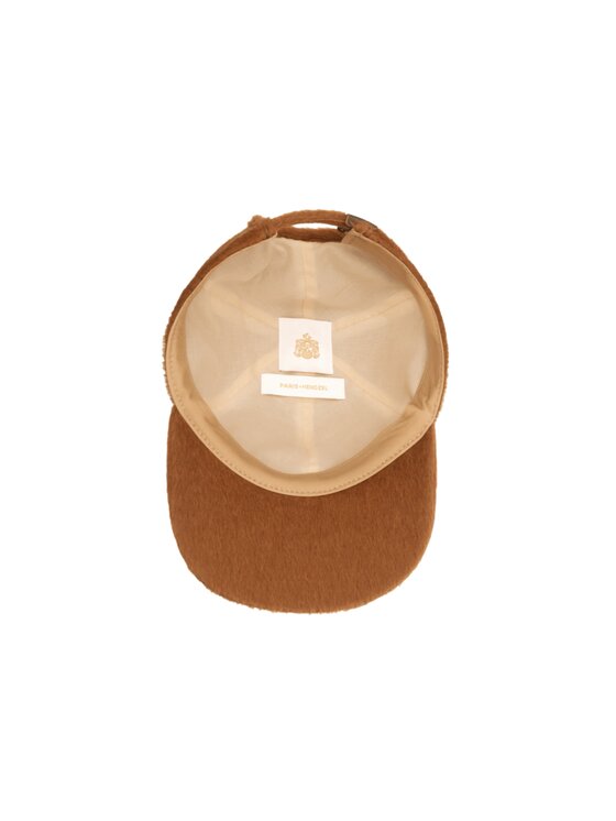 Paris+Hendzel Paris+Hendzel Czapka z daszkiem Milk Chocolate Winter Cap Brązowy