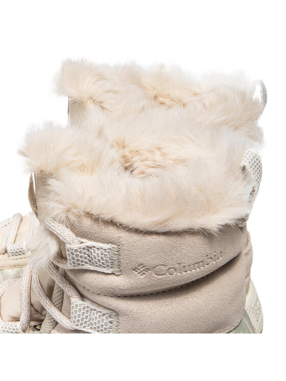 Columbia Columbia Μπότες Χιονιού Slopeside Peak Luxe BL5106 Μπεζ