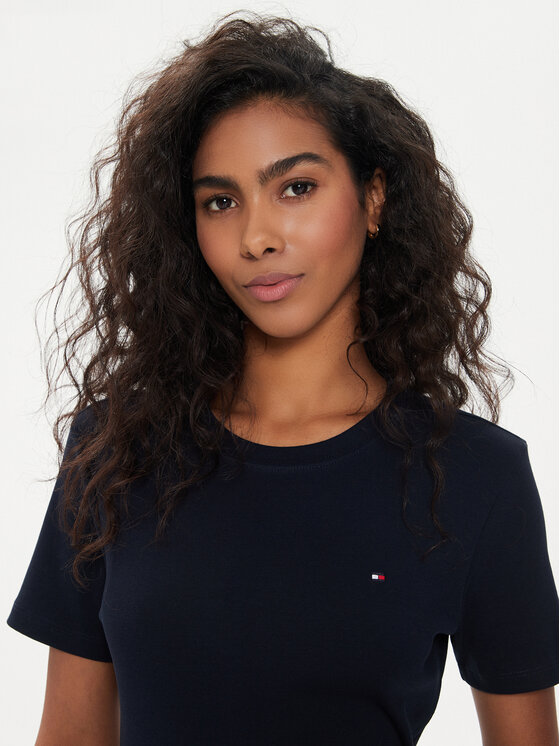 Tommy Hilfiger Tommy Hilfiger T-shirt New Cody WW0WW40587 Plava Slim Fit