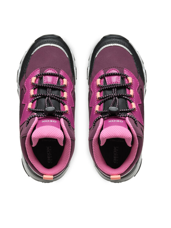Geox Geox Trekking čevlji J Magnetar G. B Abx J464LB 050FU C7005 D Vijolična