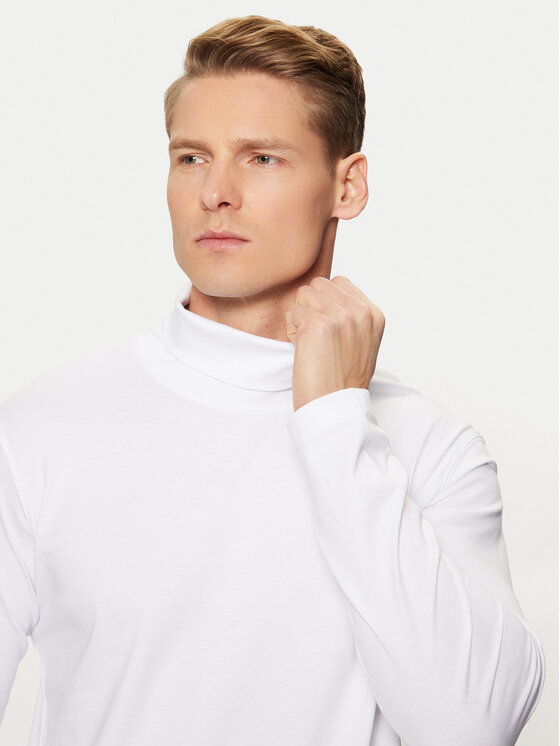 Jack&Jones Jack&Jones Dolčevita Blabushwick 12261397 Bijela Regular Fit