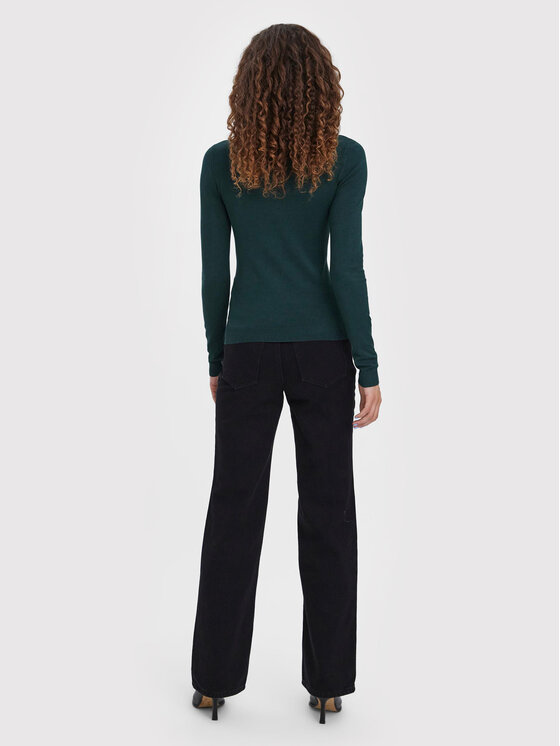 Vero Moda Vero Moda Rollkragenpullover Glory 10231630 Grün Slim Fit