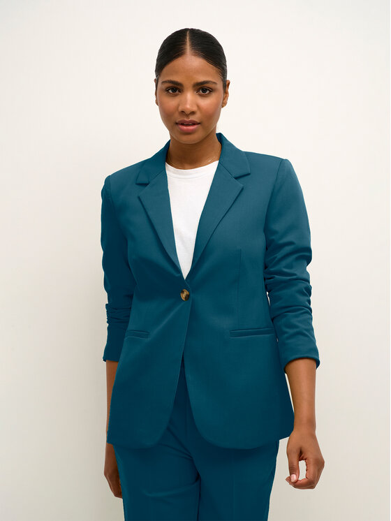Kaffe Sacou Sakura 10506684 Albastru Slim Fit