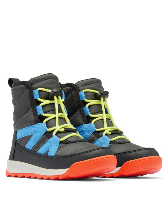 Sorel Sorel Μπότες Χιονιού Youth Whitney II Plus Lace Wp 2088591093 Μαύρο