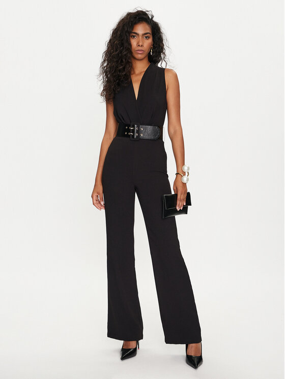 Marciano Guess Marciano Guess Kombinezon 4GGK54 8080Z Czarny Flare Fit