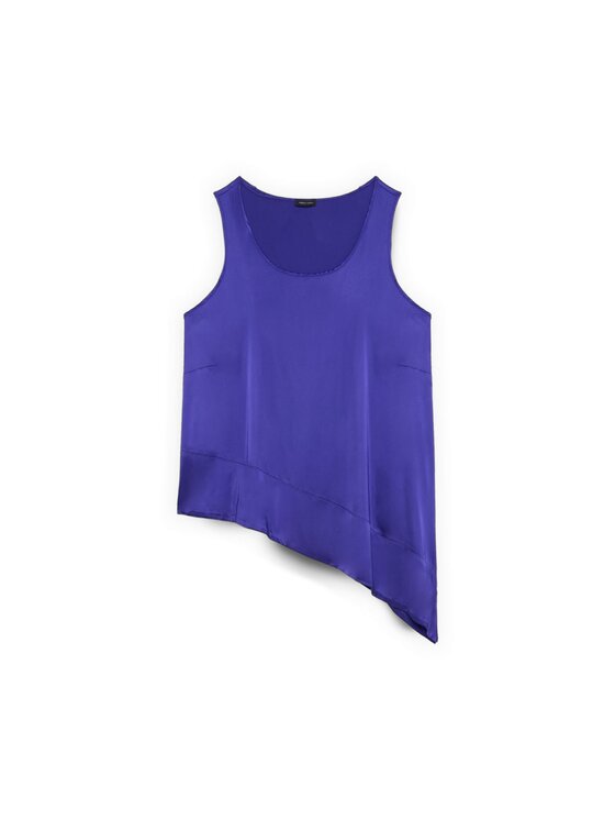 Fiorella Rubino Fiorella Rubino Top D002L000138N029 Fioletowy Regular Fit