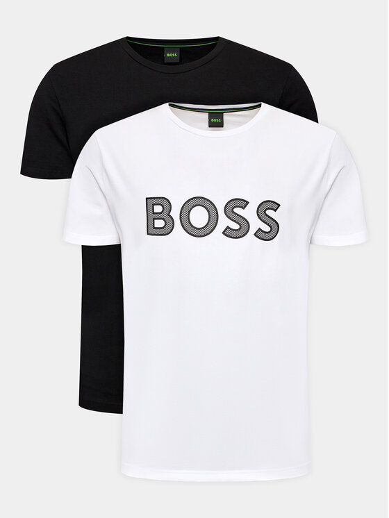 Boss Set 2 tricouri 50488821 Colorat Regular Fit