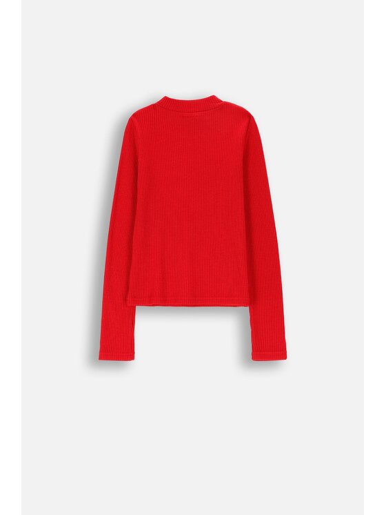 Coccodrillo Coccodrillo Sweter ZC4172101EJG-009 Czerwony Regular Fit