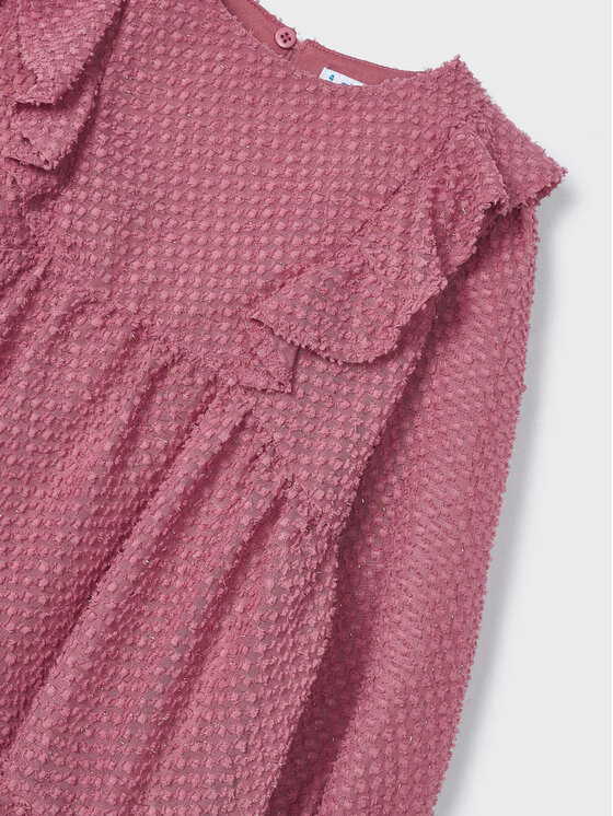 Mayoral Mayoral Rochie de zi 4.927 Roz Regular Fit