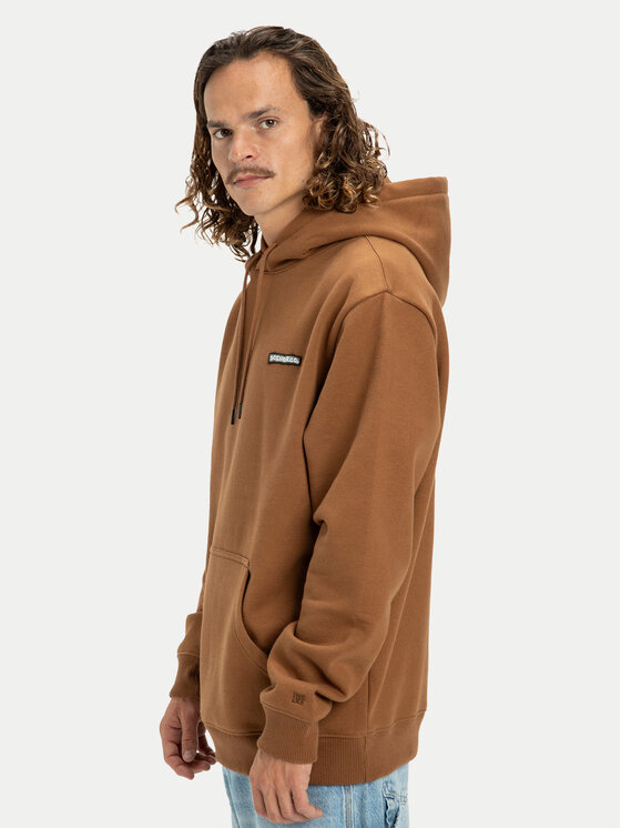 DC Shoes DC Shoes Світшот Patch It EDYFT03549 Коричневий Regular Fit