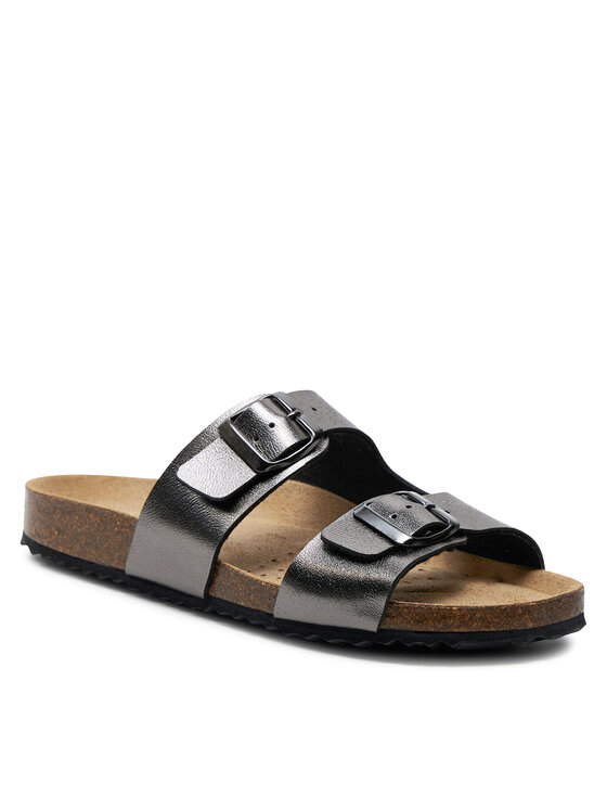 Geox Geox Şlapi D Brionia D35LSL 000BN C1357 Gri