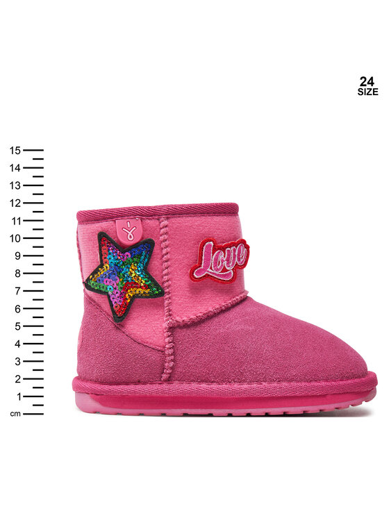EMU Australia EMU Australia Stivali da neve Wallaby Mini Play K12748 Rosa