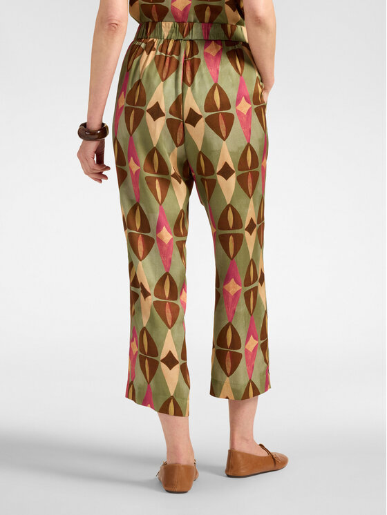 Elena Mirò Elena Mirò Spodnie materiałowe P088P000645N001 Brązowy Slim Fit