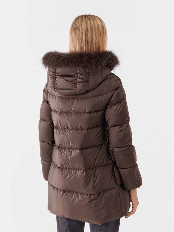 Hetregó Hetregó Μπουφάν πουπουλένιο Hanna 8M602F 22WD02 Καφέ Regular Fit