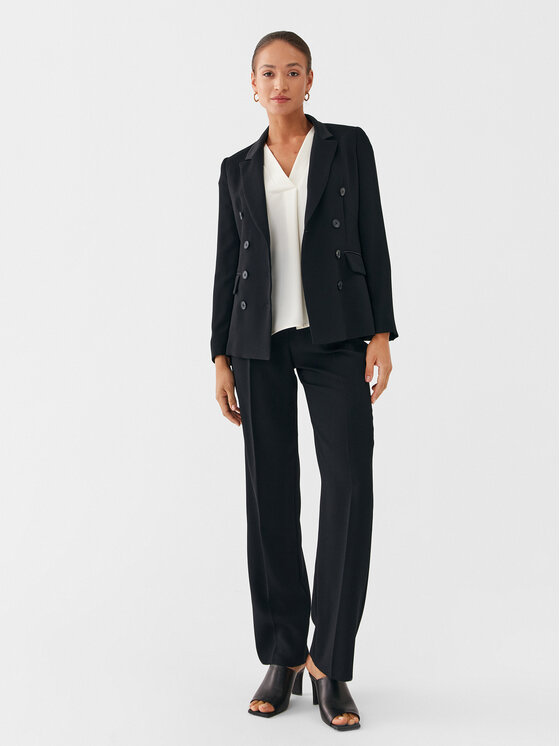 Marella Marella Marynarka Stella 2330460333 Czarny Regular Fit