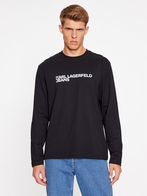 Тениска с дълъг ръкав Karl Lagerfeld Jeans