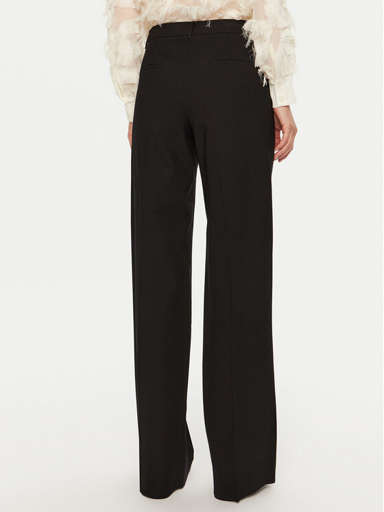 Marella Marella Spodnie materiałowe Galoppo 2423136162 Czarny Wide Leg