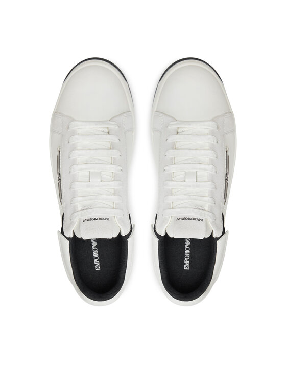 Emporio Armani Emporio Armani Sneakersy X3X024 XR222 C679 Biały