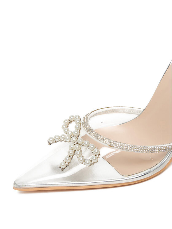 DeeZee DeeZee Sandale LIA SILVER RU Transparentna