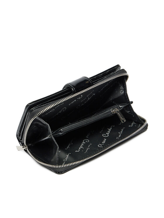 Pierre Cardin Pierre Cardin Портфейл 07 SHINY 116 Черен