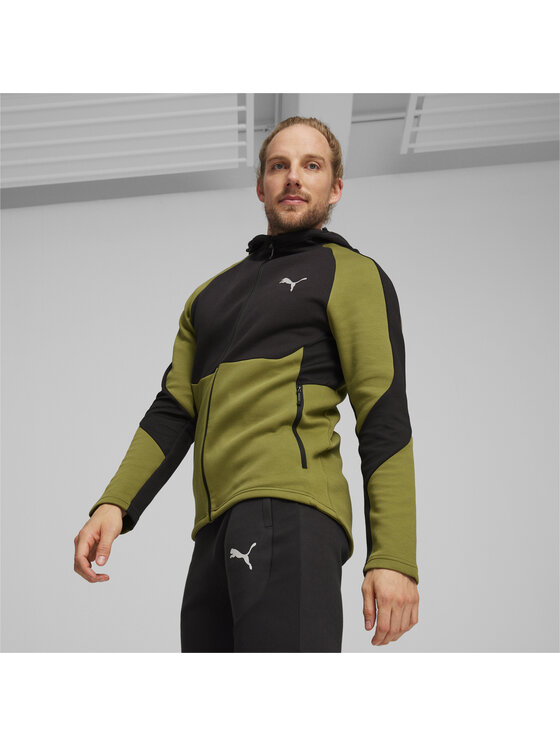 Puma Puma Bluza 678995 Zielony Regular Fit