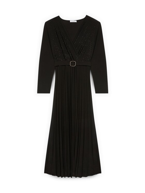 Fiorella Rubino Fiorella Rubino Abito da sera 7003L001168N033 Nero A-Line Fit