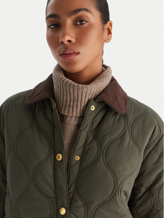 Hunter Hunter Prechodná bunda Witton HARW0004252 Zelená Regular Fit